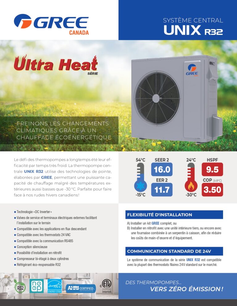 Thermopompe Gree R32 Climatisation Hébert — free download